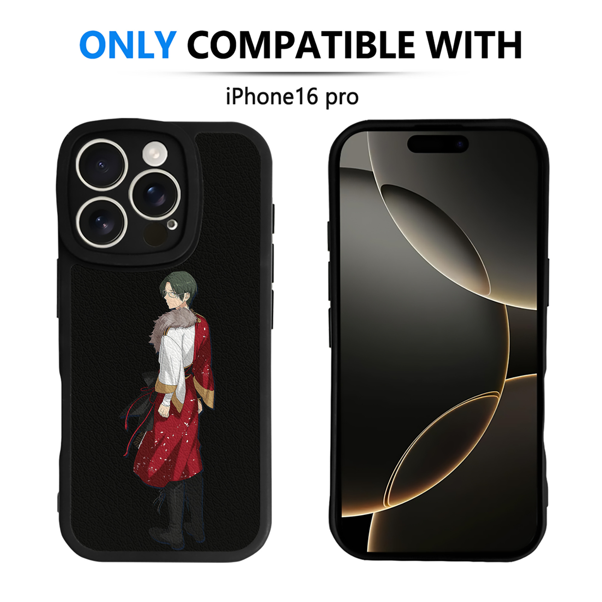 （画像用） あんさんぶるスターズ! Ensemble Stars 【iPhone 16シリーズ対応】シリコンスマホケース（レザー調） 材質：シリコン